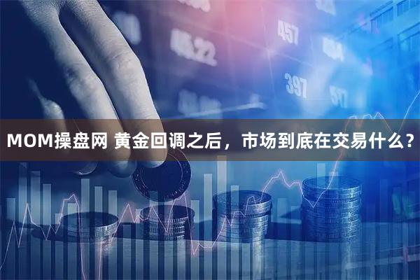 MOM操盘网 黄金回调之后,市场到底在交易什么?
